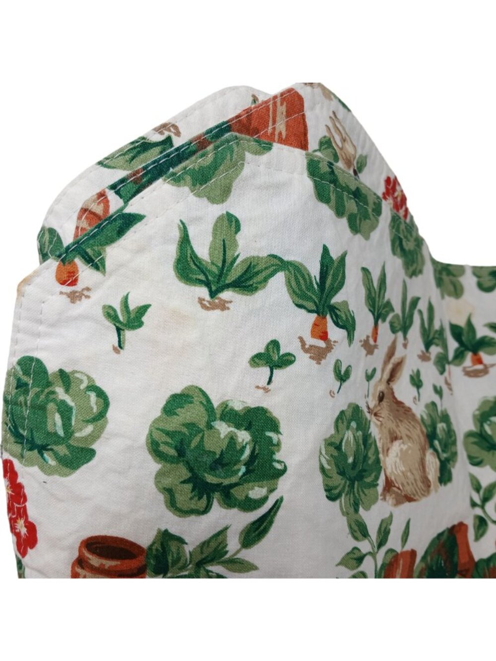 11 VTG Bunny Garden Placemat Set Wilton Court Reversable Cottage Farm Core #D46 - Picture 6 of 6